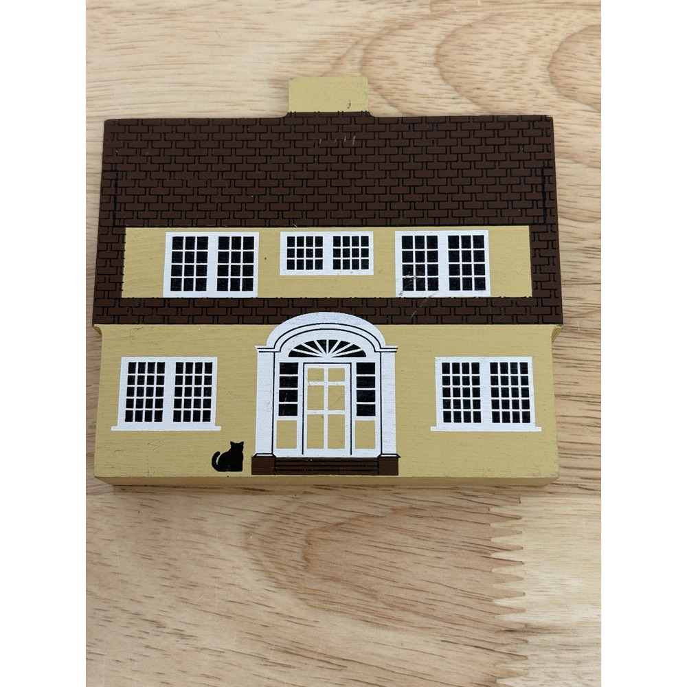 1992 The‎ Cat's Meow Martha Washington House Series V Shelf Sitter Vintage #60